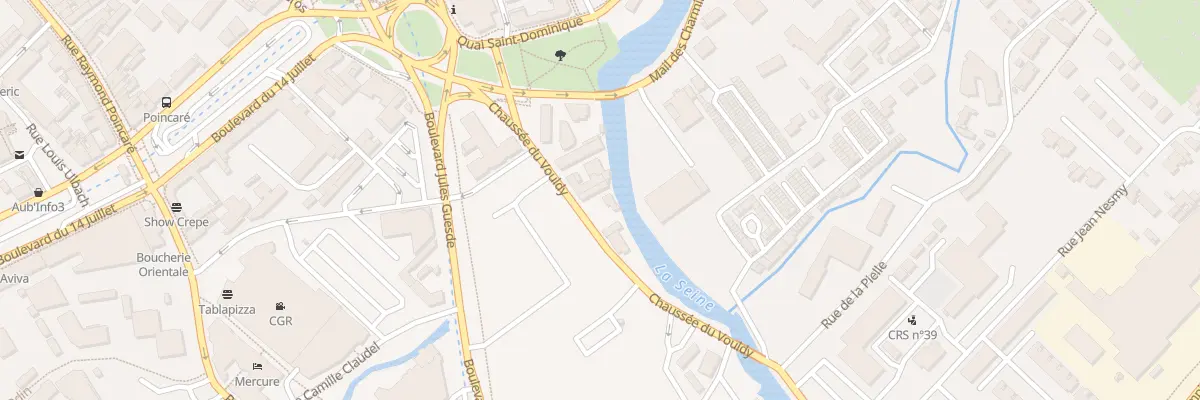 Plan du 5 Chs du Vouldy à Troyes