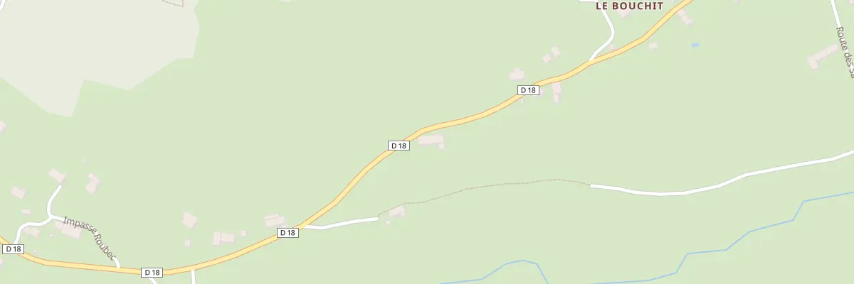 Plan du 2065 Rte de Saint-Hostien à Queyrières