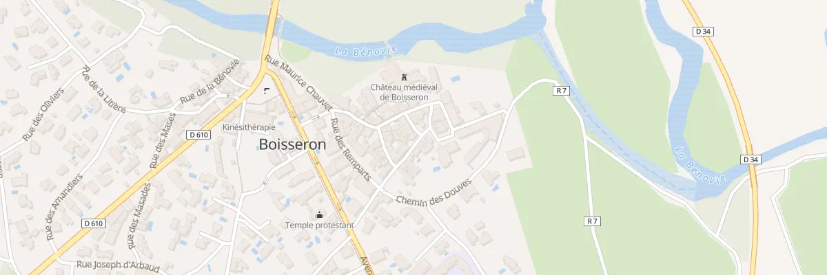 Plan du 65 Rue du Château à Boisseron