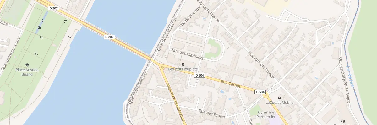 Plan du 3 Rue Carnot au Coteau