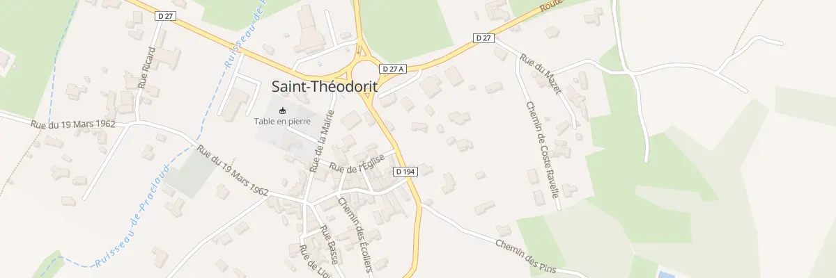 Plan du 41 Rte de Vic le Fesq à Saint-Théodorit