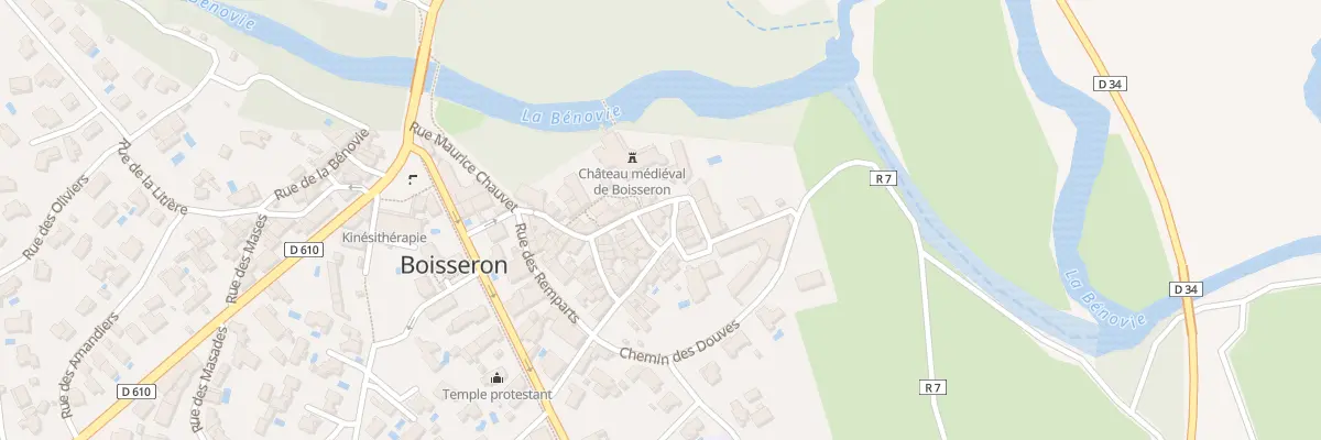 Plan du 97 Rue du Château à Boisseron
