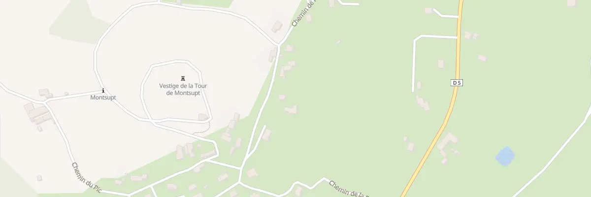 Plan du 5 Che du Pic à Saint-Georges-Haute-Ville