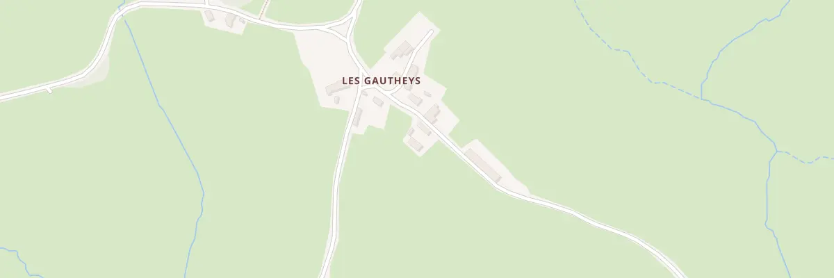 Plan du 5038 Les Gautheys à Saint-Didier-sur-Arroux