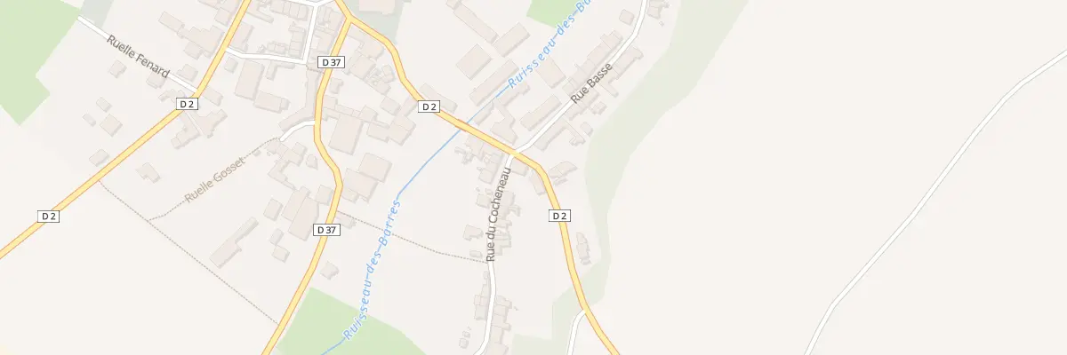 Plan du 2 Rte d’Hannogne à Sévigny-Waleppe