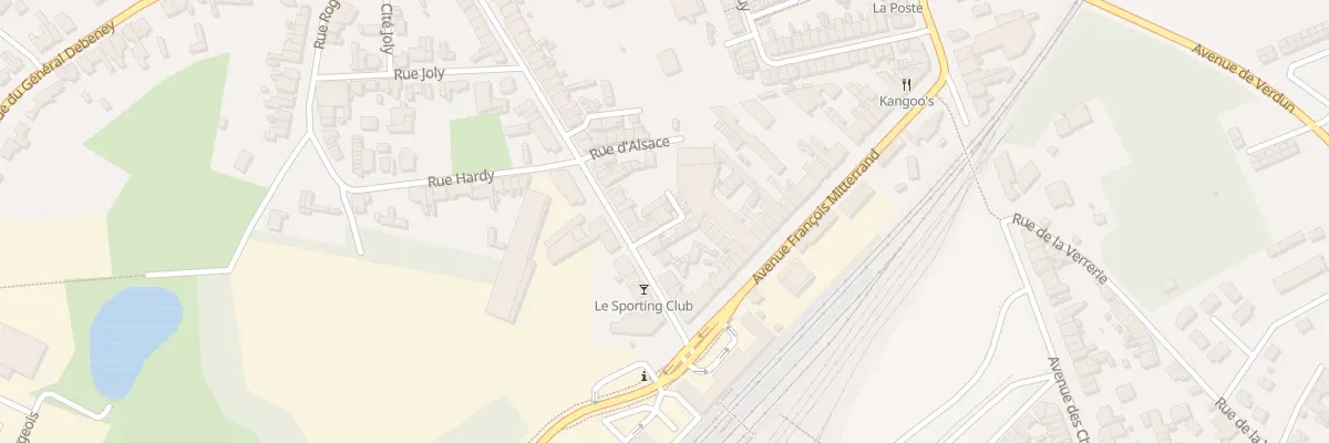 Plan du 105 Rue d’Alsace à Hirson