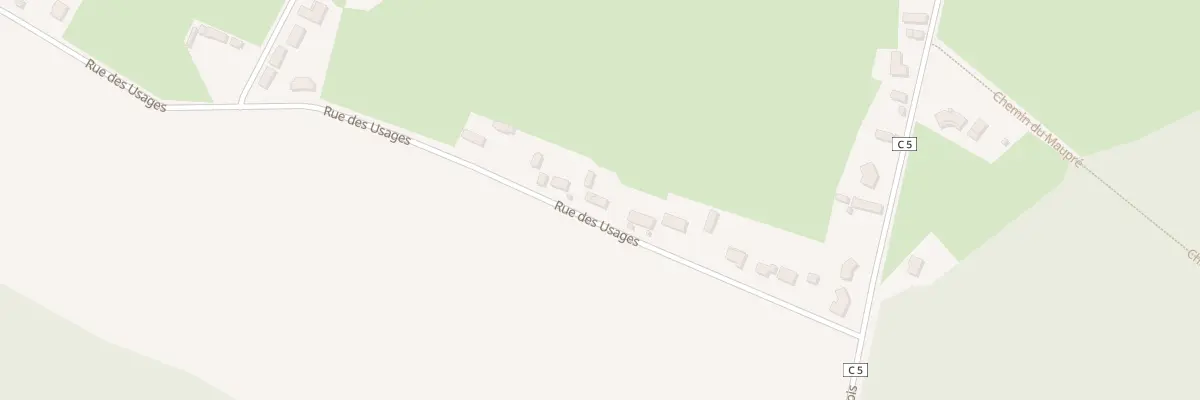 Plan du 633 Rue des Usages à Clessy