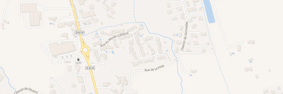 Plan du 271 Rue du Moulin Cévenol à Saint-Christol-lez-Alès