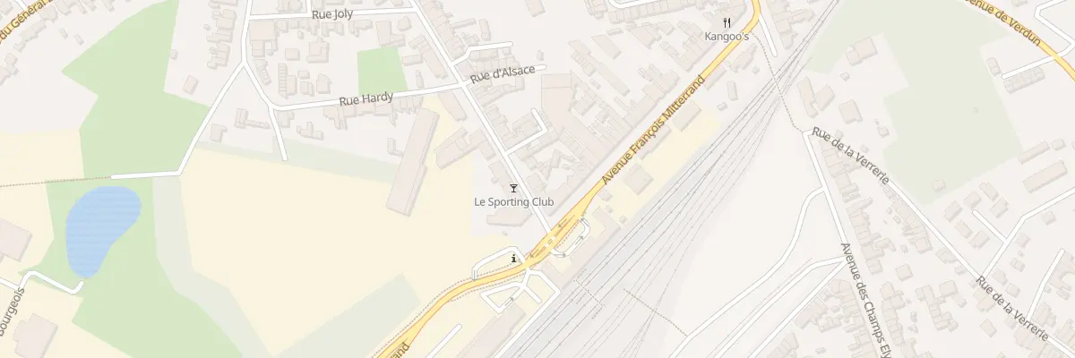 Plan du 117 Rue d’Alsace à Hirson