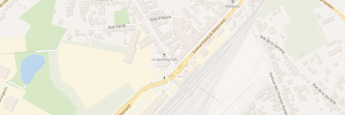 Plan du 119 Rue d’Alsace à Hirson