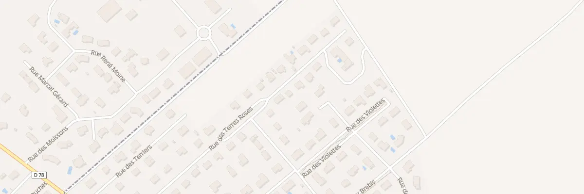 Plan du 28 Rue des Terres Roses à Lavau