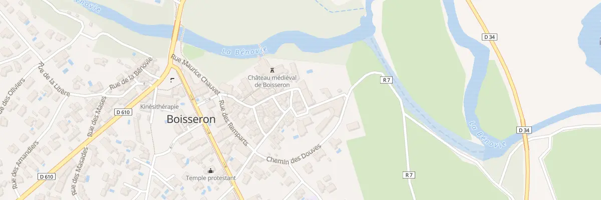 Plan du 90 Rue du Château à Boisseron