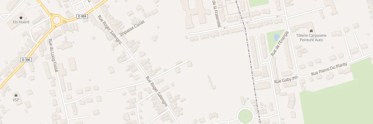 Plan du 5264 Rue Roger Salengro à Marpent