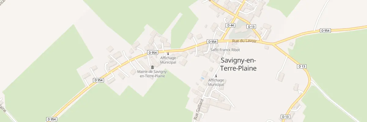 Plan du 17 Rue des Forges à Savigny-en-Terre-Plaine