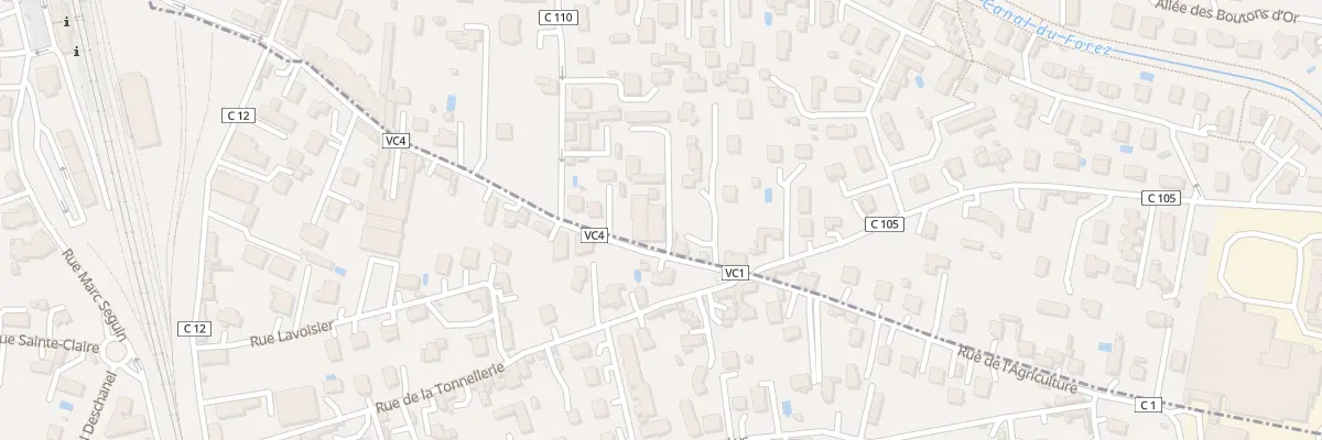 Plan du 23 Rue de l’Agriculture à Savigneux