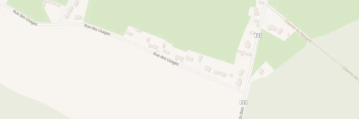 Plan du 677 Rue des Usages à Clessy