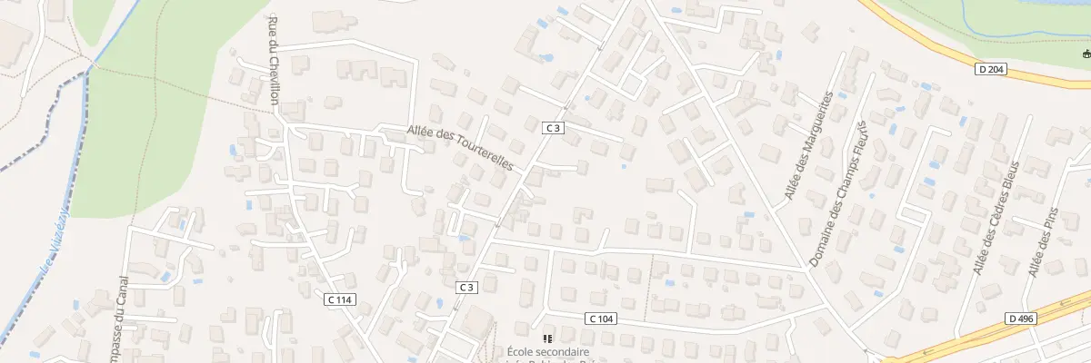 Plan du 24 Rue Bayard à Savigneux