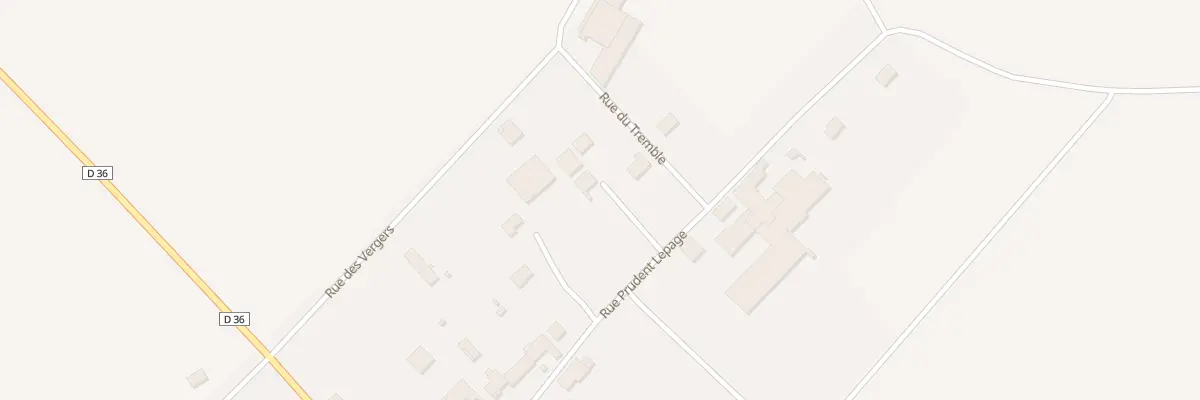 Plan du 1 Rue du Fresne à Trécon