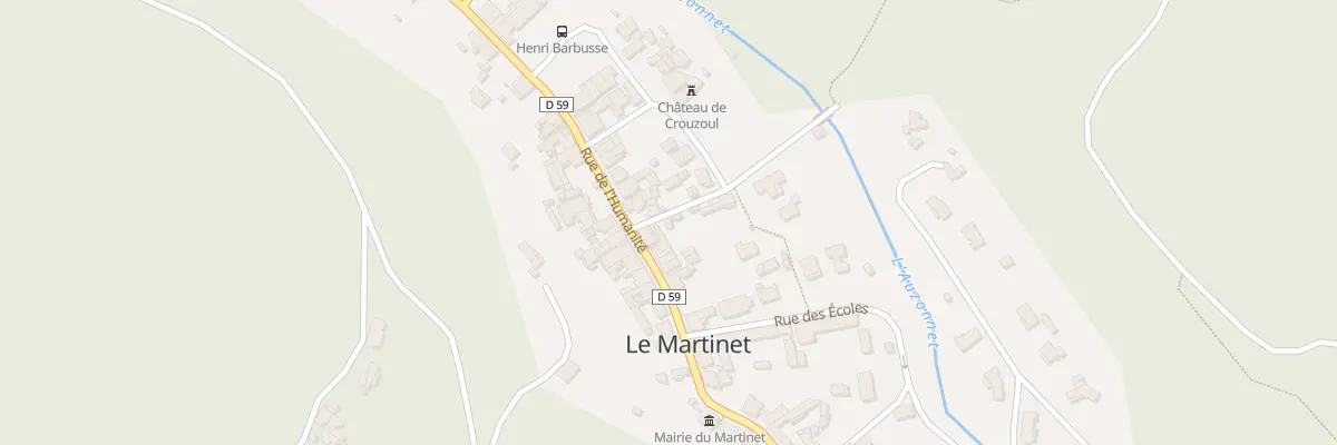 Plan du 92 Rle Malachane au Martinet