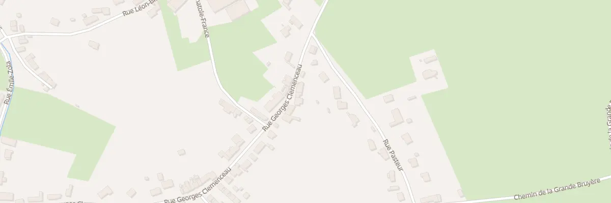 Plan du 50 Rue Georges Clemenceau à Colleret