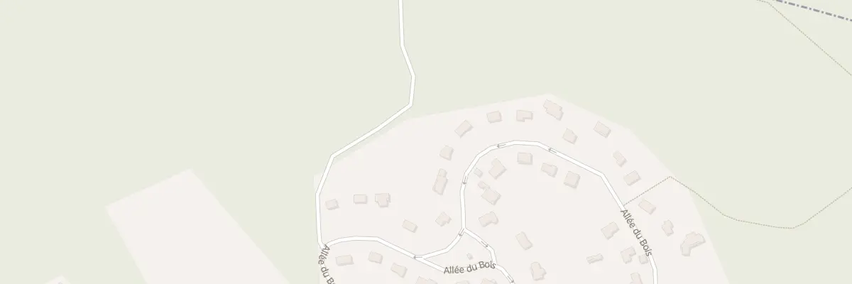 Plan du 60 All du Bois à Ville-en-Selve