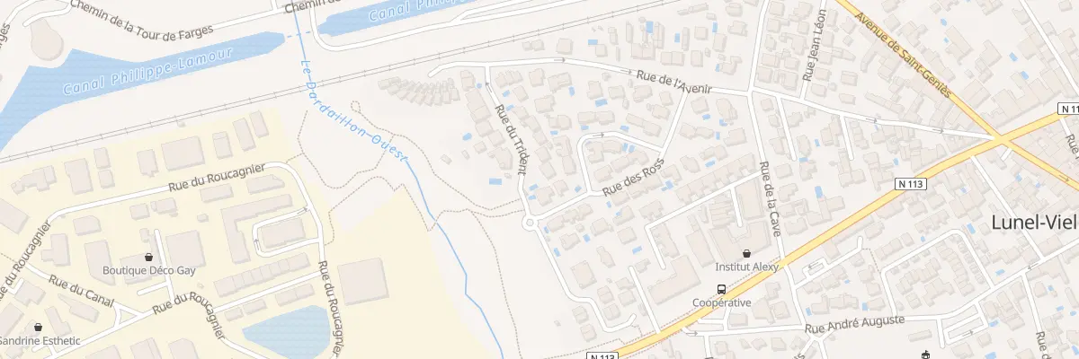 Plan du 114 Rue du Trident à Lunel-Viel