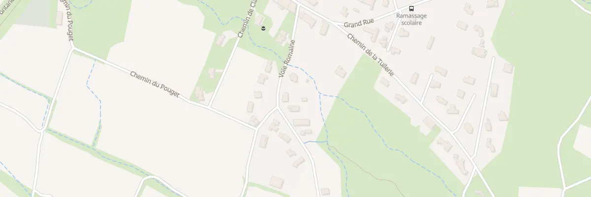 Plan du 163 Voie Romaine à Vic-le-Fesq