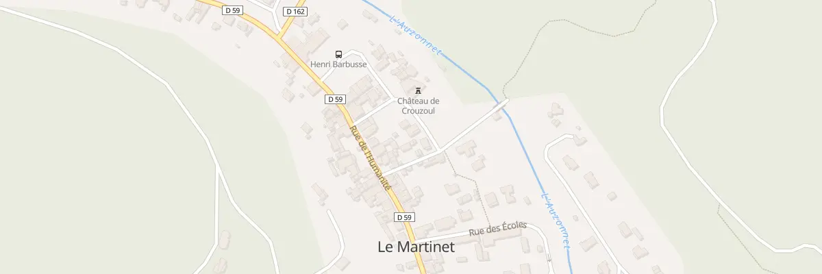Plan du 483 Rle du Chateau au Martinet