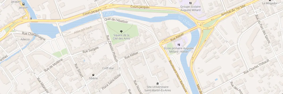 Plan du 73 Rue Kleber à Troyes