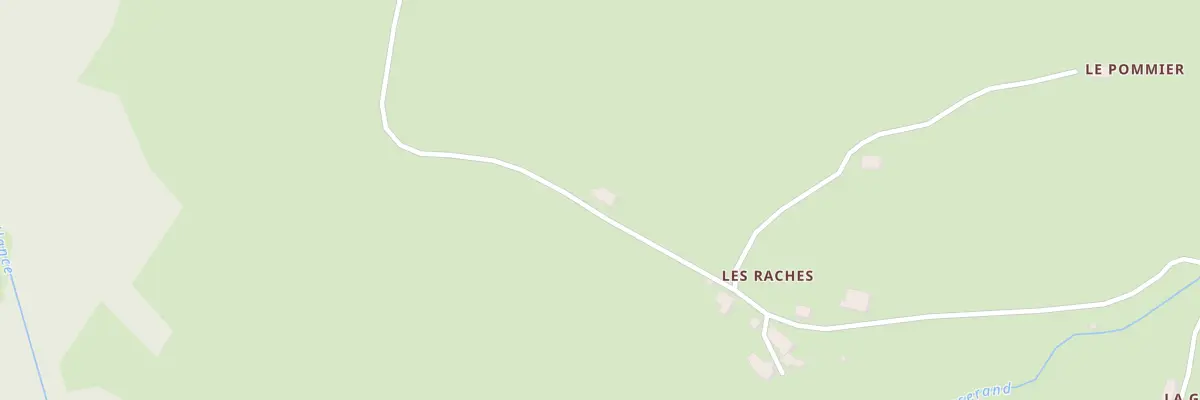 Plan du 5062 Les Raches à Vals-près-le-Puy