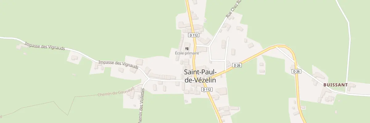 Plan du 67 Rue de l’Artisanat à Vézelin-sur-Loire