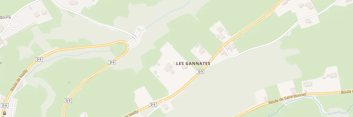 Plan du 1283 Rte de Mailly à Iguerande