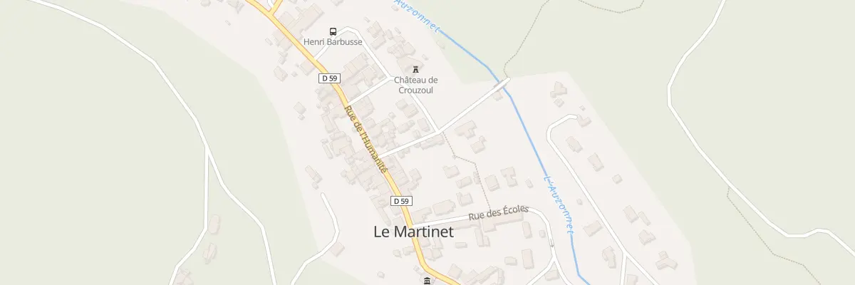 Plan du 91 Rle Malachane au Martinet