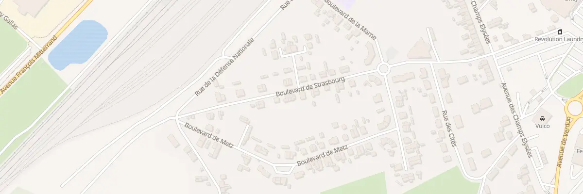 Plan du 69 Bd Strasbourg à Hirson