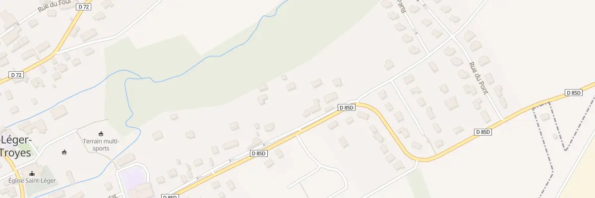 Plan du 39 Rue de la Planche à Saint-Léger-près-Troyes