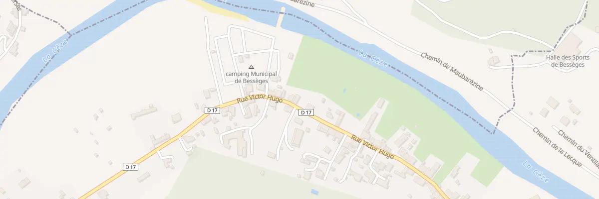 Plan du 115B Rue Victor Hugo à Bessèges