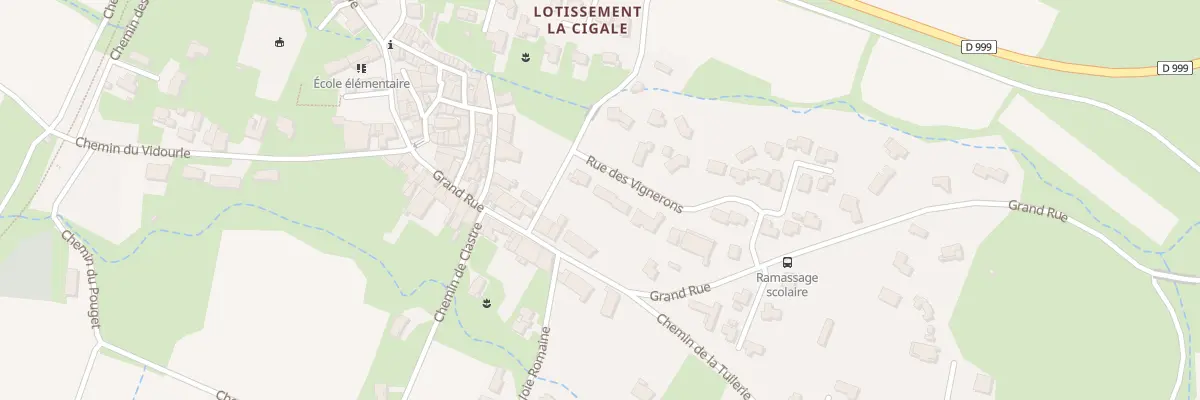 Plan du 2 Rue des Vignerons à Vic-le-Fesq