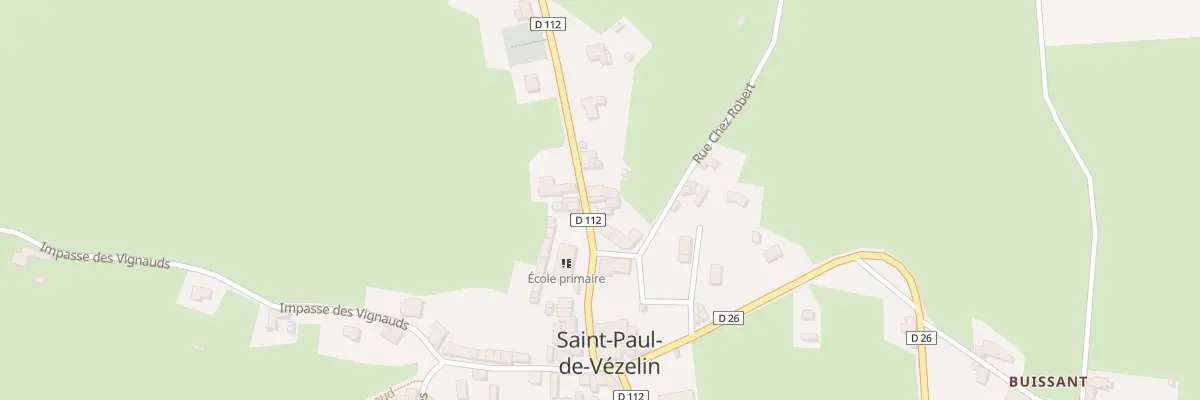 Plan du 157 Rue de l’Artisanat à Vézelin-sur-Loire