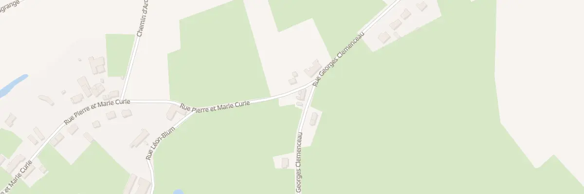 Plan du 53 Rue Georges Clemenceau à Colleret