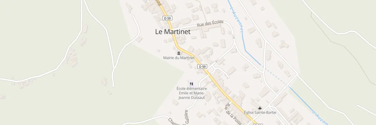 Plan du 700 Rue de l’Humanité au Martinet