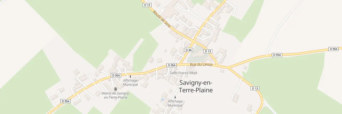 Plan du 2 Rue des Forges à Savigny-en-Terre-Plaine