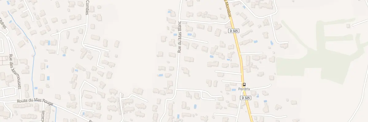 Plan du 321 Rue du Mas Blanc à Saint-Christol-lez-Alès