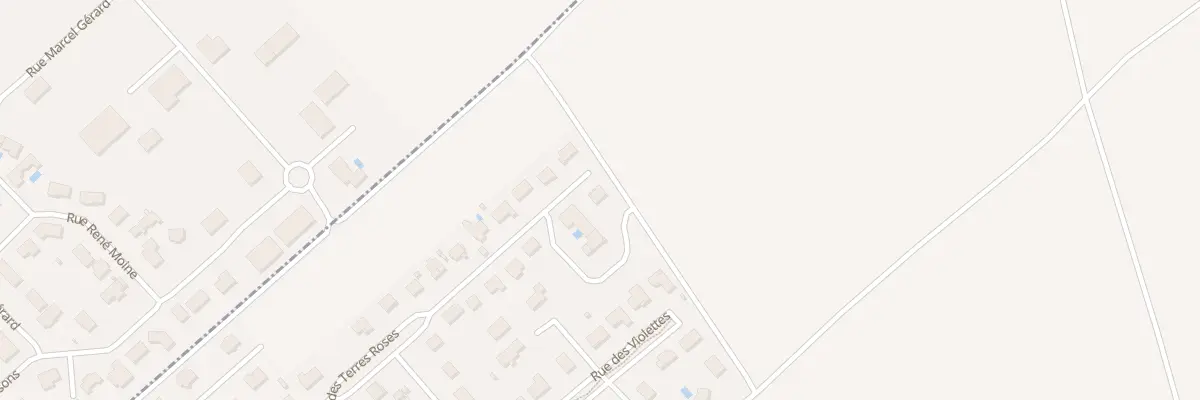 Plan du 38 Rue des Terres Roses à Lavau