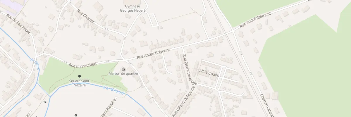 Plan du 24 Rue André Brémont à Hirson