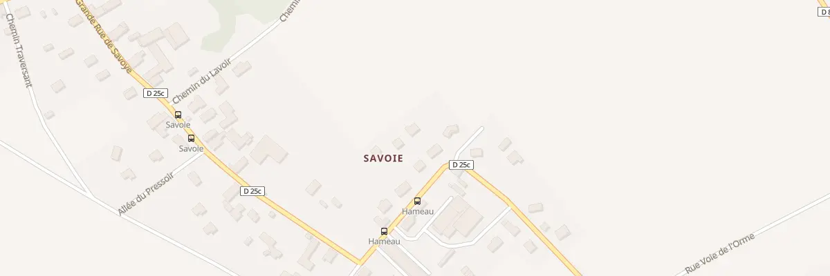 Plan du 2 Cd Grande Rue de Savoye à Moussey