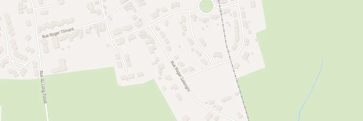 Plan du 89 Rue Roger Salengro à Marpent