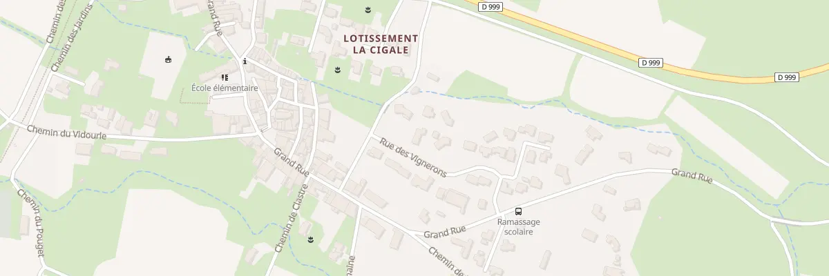 Plan du 5497 Le Village à Vic-le-Fesq