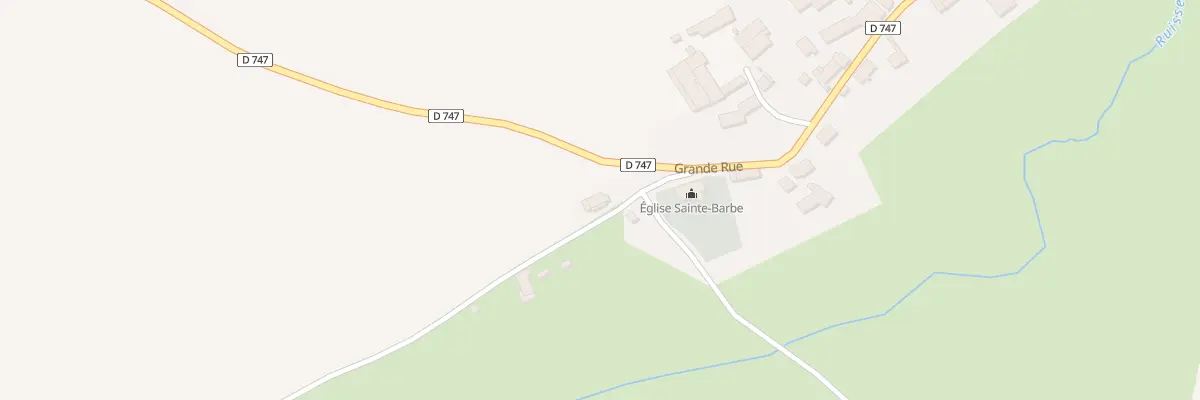 Plan du 2 Rte de Lambercy à Coingt