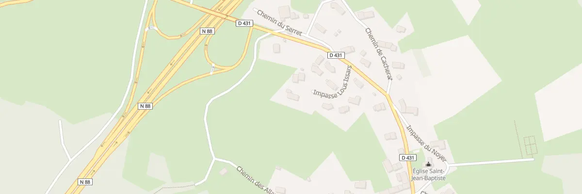 Plan du 5 Lot Lous Issars à Bessamorel
