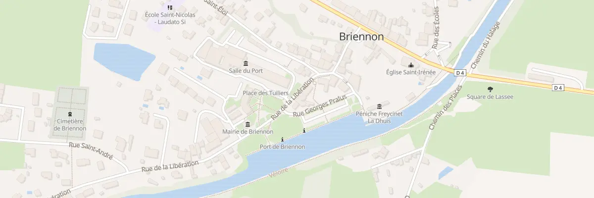 Plan du 19 Rue de la Liberation à Briennon